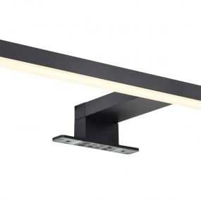 Nordlux Marlee - wandlamp - 50 x 13,6 x 6,4 cm - 8,9W LED incl.  - IP44 - zwart 
