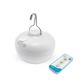 New Garden Cherry - draagbare oplaadbare lichtbron met afstandsbediening - 11 x 9 cm - 8,5W LED incl. - IP54 - wit