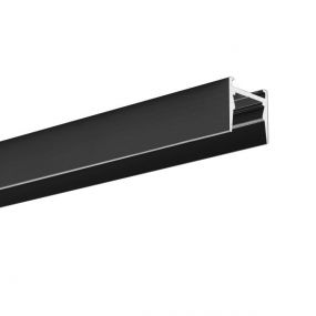 KLUS Micro-HG - LED profiel voor een smallere lichtbundel - 1,6 x 1,5 cm - 200cm lengte - zwart