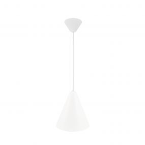 Design for the People Nono 23,5 - hanglamp - Ø 23,5 x 332,3 cm - wit