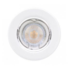 Nordlux Canis - inbouwspot - Ø 85 mm, Ø 65 mm inbouwmaat - 4,9W dimbare LED incl. - wit