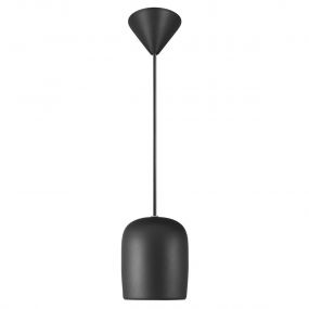 Nordlux Notti - hanglamp - Ø 10 x 120 cm - zwart 