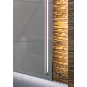KLUS OLEK profiel - Ø 1,85 cm - 200cm lengte - geanodiseerd zilver