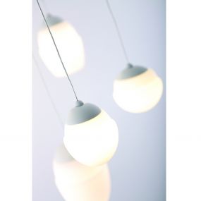 Maxlight Multi - hanglamp - Ø 40 x 100 cm - 16W LED incl. - wit