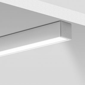 KLUS PDS-H - LED profiel - 1,6 x 1,6 cm - 200cm lengte - geanodiseerd zilver