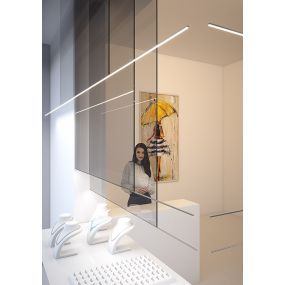 KLUS PIKO - profiel - 1 x 0,7 cm - 300cm lengte - zwart