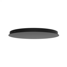 Artdelight Plate - plafondplaat uitbreidbaar tot 7 lampen - Ø 50 cm - zwart