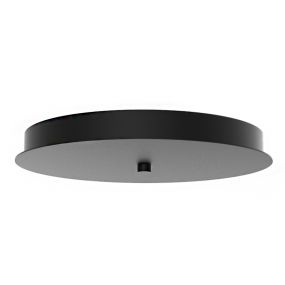 Artdelight Plate - plafondplaat uitbreidbaar tot 5 lampen - Ø 30 cm - zwart