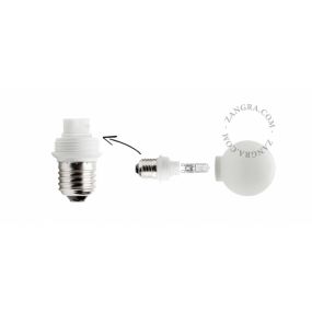 Zangra adapter - verloopfitting van E27 naar G9