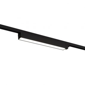 Maxlight Linear - 3-fase railsysteem - 66,2 x 5 x 6,6 cm - 18W LED incl. - zwart