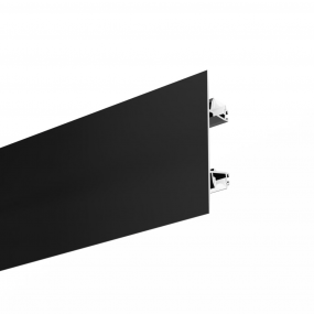 KLUS Plakin Duo - LED profiel - 11 x 2,23 cm - 200cm lengte - zwart