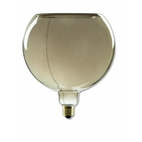 Segula LED lamp - Floating Line - Ø 20 x 18,5 cm - E27 - 6W dimbaar - 1900K - gerookt