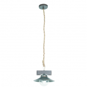 Faro Nudos - hanglamp - Ø 24 x 124 cm - donkerbruin