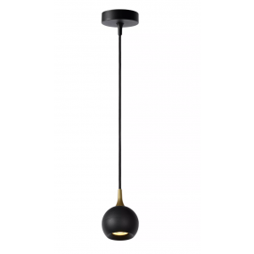 Lucide Favori - hanglamp - Ø 10 x 120 cm - zwart 