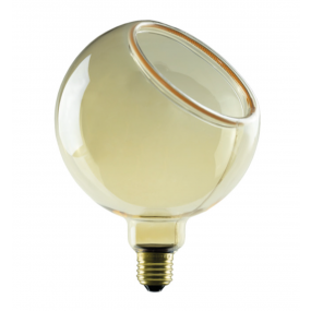 Segula LED lamp - Floating Globe Angle - Ø 15 x 20 cm - E27 - 4,5W dimbaar - 2200K - amber