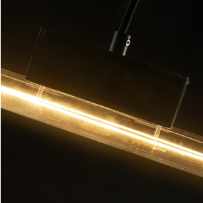 Segula LED lamp - Linear - Ø 3 x 30 cm - S14d - 6,2W dimbaar - 2700K - transparant