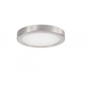 Nova Luce Axel - licht voor plafondventilator - Ø 18 x 2,5 cm - 18W LED incl. - wit