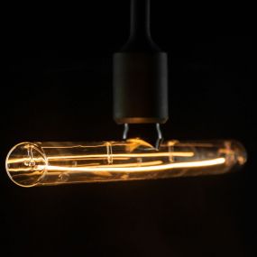 Segula LED lamp - Linear Line - Ø 3 x 30 cm - E27 - 5W dimbaar - 1900K - transparant