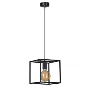 Emibig Karmen - hanglamp - 15 x 15 x 100 cm - zwart 