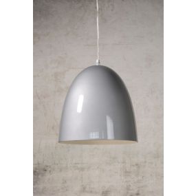 Lucide Loko - hanglamp - Ø 30 x 120 cm - grijs (laatste stuks!)
