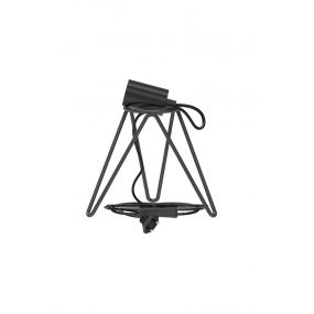 Calex Tripod - tafellamp - Ø 21 x 16,5 cm - zwart