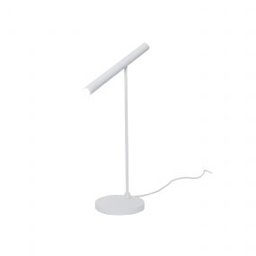 Artdelight Harper - tafellamp met bewegingsmelder - 14 x 14 x 52,5 cm - 6W dimbare LED incl. - wit