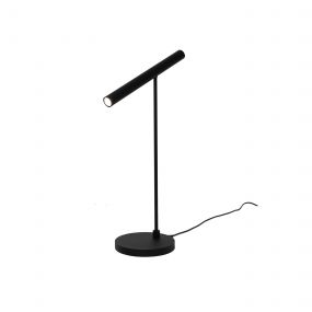 Artdelight Harper - tafellamp met bewegingsmelder - 14 x 14 x 52,5 cm - 6W dimbare LED incl. - zwart