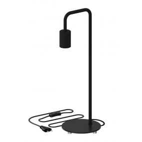 Calex U-Line - tafellamp - Ø 15 x 53 cm - zwart