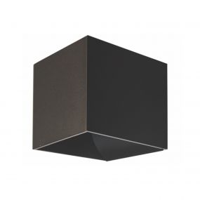 Artdelight Gymm - wandverlichting - 10 x 10 x 10 cm - zwart