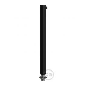 Creative Cables - snoeraanspanner - Ø 1,3 x 15 cm - metalen design trekontlaster - zwart