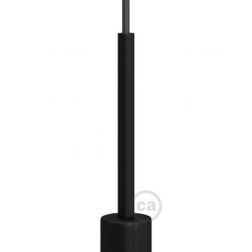 Creative Cables - snoeraanspanner - Ø 1,3 x 15 cm - metalen design trekontlaster - zwart