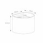 Lucide Xio - wandverlichting - 13 x 11 x 9,7 cm - 3,5W dimbare LED incl. - mat goud