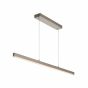Lucide Sigma - hanglamp - 118 x 150 cm - 30W dimbare LED incl. - mat chroom