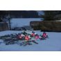 Konstsmide kerstverlichting - goudvinken - 400 x 12 x 15 cm - IP44 - multikleur