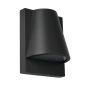 Lucide Liam - buiten wandverlichting - 13,8 x 9,4 x 18,1 cm - IP44 - antraciet