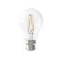 Calex LED lamp - Ø 6 x 10,3 cm - B22 - 7W - dimbaar - 2700K - transparant