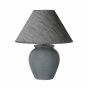 Lucide Ramzi - tafellamp - Ø 35 x 42 cm - grijs