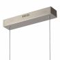 Lucide Sytze - hanglamp - 3 x 125 x 150 cm - 32W dimbare LED incl. - licht bruin en mat chroom