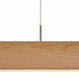 Lucide Sytze - hanglamp - 3 x 125 x 150 cm - 32W dimbare LED incl. - licht bruin en mat chroom
