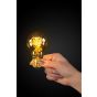Lucide LED filament lamp - Ø 6 x 10,5 cm - E27 - 5W dimbaar - 2200K - amber