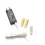 Konstsmide - batterij adapter - 3m - universeel - zwart