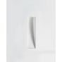 Nova Luce Cirocco - inbouw wandverlichting - 24 x 11 cm - wit gips