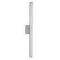 Brilliant Tube - plafond/wandlamp - 60 x 11 cm - 17W LED incl. - wit & chroom 