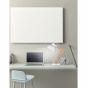 Nova Luce Lila - tafellamp - 59 cm - wit en bruin