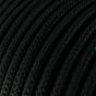 Creative Cables Double Tube - hanglamp 1L - Ø 12,5 x Ø 6 x 190 cm - geborsteld titanium en zwart