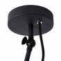 Lucide Quinny - plafondspot - 21 x 13 x 49 cm - zwart
