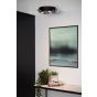 Lucide Okno -plafondverlichting - Ø 30 x 8 cm - zwart