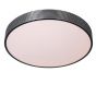Lucide Malin - plafondverlichting - Ø 39 x 6,5 cm - 24W LED incl. - 3 stappen dimbaar - zwart
