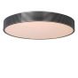 Lucide Malin - plafondverlichting - Ø 39 x 6,5 cm - 24W LED incl. - 3 stappen dimbaar - zwart