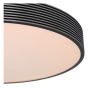 Lucide Malin - plafondverlichting - Ø 39 x 6,5 cm - 24W LED incl. - 3 stappen dimbaar - zwart